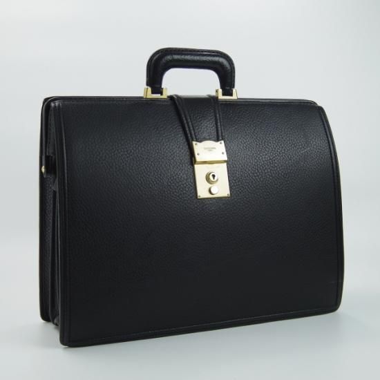 極上★銀座タニザワ/GINZA TANIZAWA【定価9.7万円★ダレスバッグ/黒】メンズ ビジネス バッグ/レザー ブリーフケース★N4782