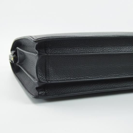 極上★銀座タニザワ/GINZA TANIZAWA【定価9.7万円★ダレスバッグ/黒】メンズ ビジネス バッグ/レザー ブリーフケース★N4782