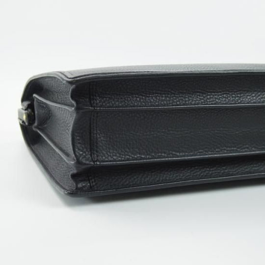 極上★銀座タニザワ/GINZA TANIZAWA【定価9.7万円★ダレスバッグ/黒】メンズ ビジネス バッグ/レザー ブリーフケース★N4782