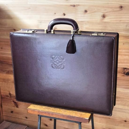 ★ロエベ/LOEWE【★鞄】アタッシュケース/メンズ レザー ビジネス バッグ★N4783