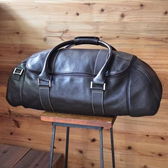 美品☆ダンヒル/DUNHILL【定価20万程度☆イタリア製/ボストンバッグ