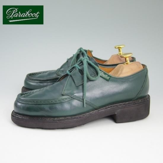 ★パラブーツ(レディース) 24cm/ SIZE 4.5【★希少!!ミカエル風ギリーシューズ】チロリアンシューズ/シャッセソール/旧ロゴ/Paraboot★b019