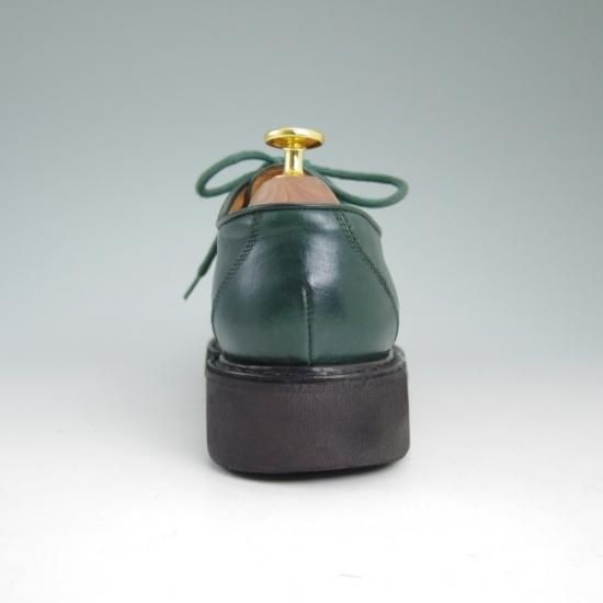 ★パラブーツ(レディース) 24cm/ SIZE 4.5【★希少!!ミカエル風ギリーシューズ】チロリアンシューズ/シャッセソール/旧ロゴ/Paraboot★b019