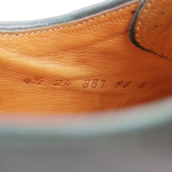 ★パラブーツ(レディース) 24cm/ SIZE 4.5【★希少!!ミカエル風ギリーシューズ】チロリアンシューズ/シャッセソール/旧ロゴ/Paraboot★b019