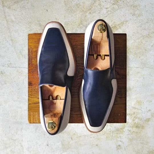 美品★(伊)ステファノベーメル SIZE 41【★希少!!ヴァレクストラ別注】valextra/ローファー/ベーメル/Stefano Bemer★b023