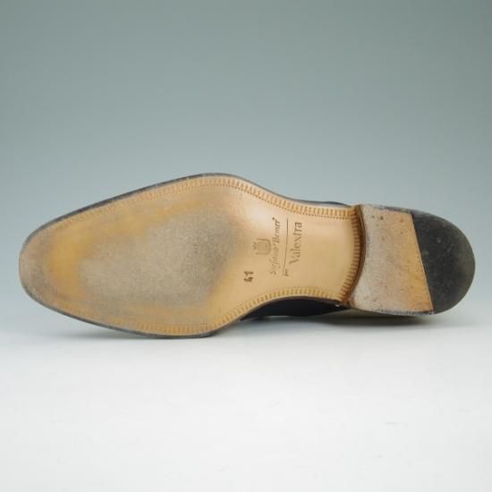 美品★(伊)ステファノベーメル SIZE 41【★希少!!ヴァレクストラ別注】valextra/ローファー/ベーメル/Stefano Bemer★b023