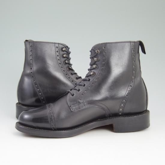 美品★(英)グレンソン 5F【★ブーツ】黒/GRENSON★b025