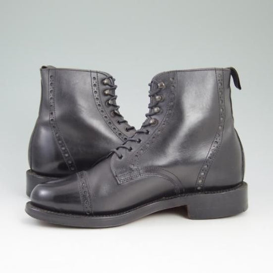 美品★(英)グレンソン 5F【★ブーツ】黒/GRENSON★b025