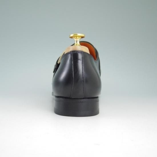 極美品★サントーニ SIZE 8【定価10万円程度★モンクストラップ】Santoni★b027