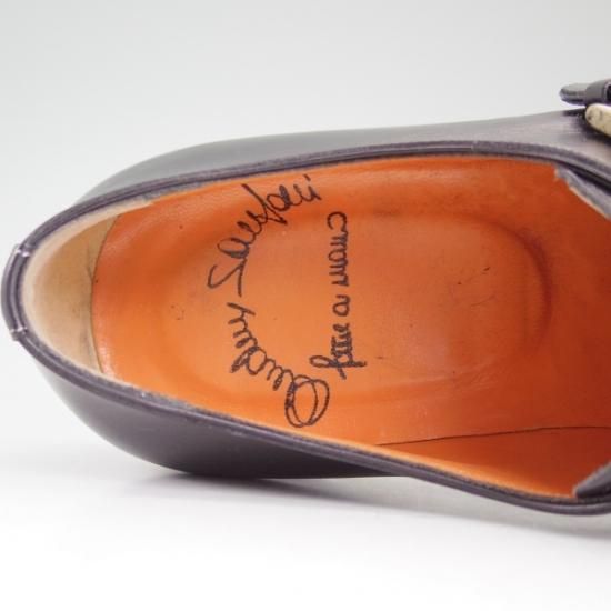 極美品★サントーニ SIZE 8【定価10万円程度★モンクストラップ】Santoni★b027