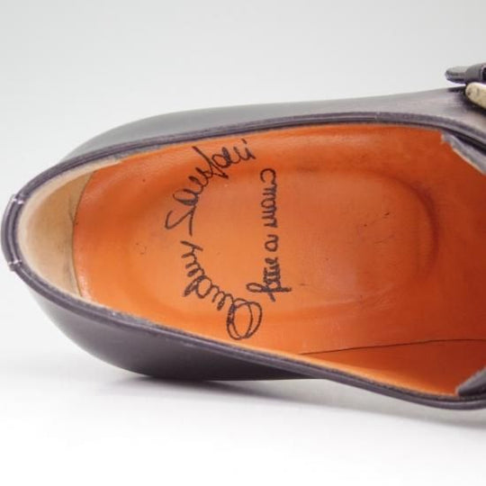 極美品★サントーニ SIZE 8【定価10万円程度★モンクストラップ】Santoni★b027