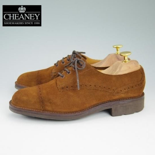 ★(英)チーニー(レディース) 24.5cm / UK5.5【★(英)HOLLAND&HOLLAND別注/クォーターブローグ/MEDWAYソール】CHEANEY★b029
