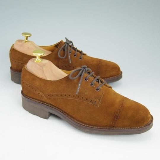 ★(英)チーニー(レディース) 24.5cm / UK5.5【★(英)HOLLAND&HOLLAND別注/クォーターブローグ/MEDWAYソール】CHEANEY★b029