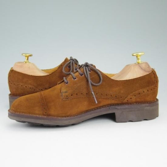 ★(英)チーニー(レディース) 24.5cm / UK5.5【★(英)HOLLAND&HOLLAND別注/クォーターブローグ/MEDWAYソール】CHEANEY★b029