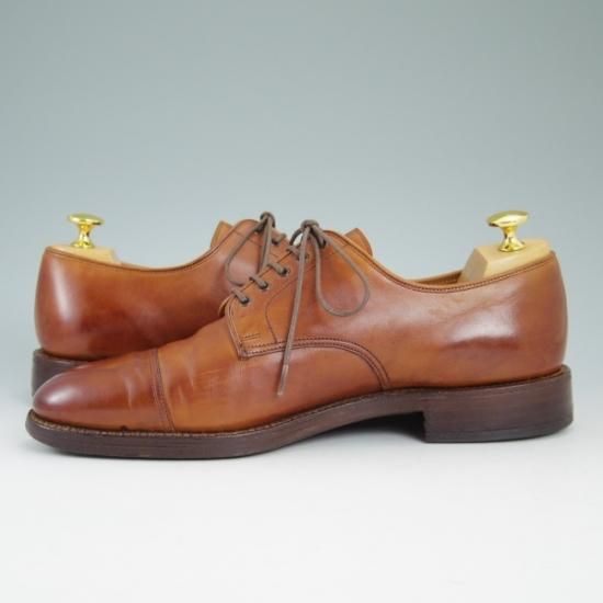 ★クロケット&ジョーンズ UK8/US8.5E【★ラルフローレン別注/RalphLauren/ストレートチップ】Crockett＆Jones★b031