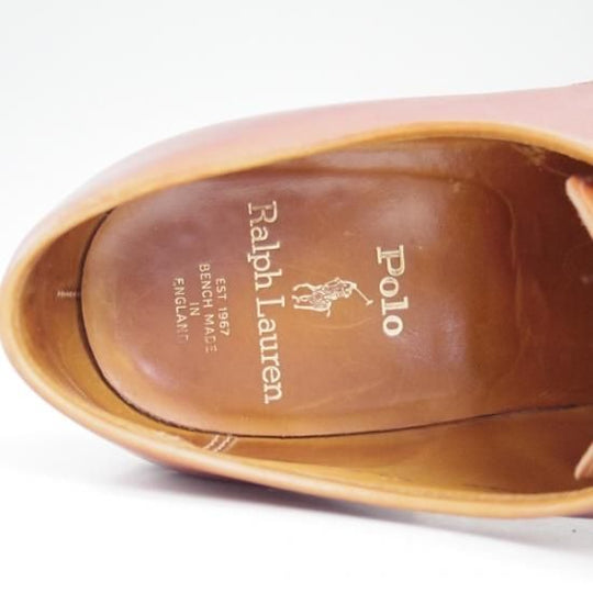 ★クロケット&ジョーンズ UK8/US8.5E【★ラルフローレン別注/RalphLauren/ストレートチップ】Crockett＆Jones★b031