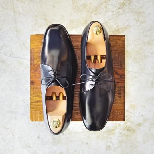 未使用★クロケット＆ジョーンズ 8.5FF【★旧ロゴ/デッドストック/ハンドグレード/WOOD STOCK2/Vフロント】Crockett＆Jones★b032