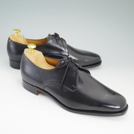 未使用★クロケット＆ジョーンズ 8.5FF【★旧ロゴ/デッドストック/ハンドグレード/WOOD STOCK2/Vフロント】Crockett＆Jones★b032