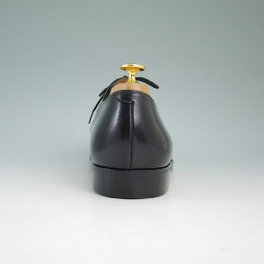 未使用★クロケット＆ジョーンズ 8.5FF【★旧ロゴ/デッドストック/ハンドグレード/WOOD STOCK2/Vフロント】Crockett＆Jones★b032