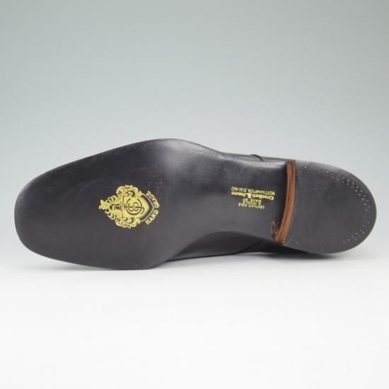 未使用★クロケット＆ジョーンズ 8.5FF【★旧ロゴ/デッドストック/ハンドグレード/WOOD STOCK2/Vフロント】Crockett＆Jones★b032