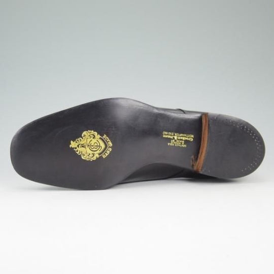 未使用★クロケット＆ジョーンズ 8.5FF【★旧ロゴ/デッドストック/ハンドグレード/WOOD STOCK2/Vフロント】Crockett＆Jones★b032
