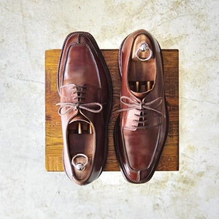 極上★クロケット＆ジョーンズ UK8/US8.5E【★ラルフローレン別注/RalphLauren/Uチップ】Crockett＆Jones★b033