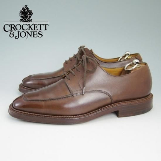 極上★クロケット＆ジョーンズ UK8/US8.5E【★ラルフローレン別注/RalphLauren/Uチップ】Crockett＆Jones★b033