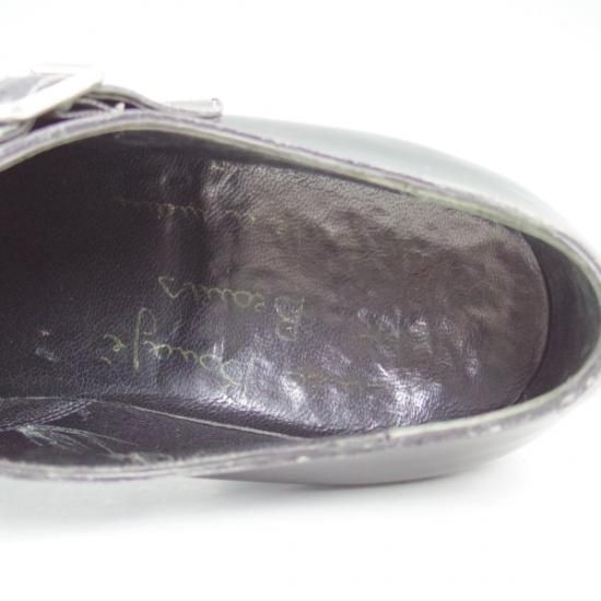 極上★エンツォボナフェ SIZE 41.5【★BEAMS別注/サイドモンク】モンクストラップ/ビームス/ENZO BONAFE★b037