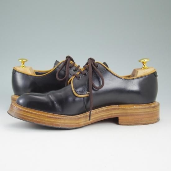 極美品★(英)バーカー 7F【★希少!!トリプルソール仕様】FENWICK/プレーントゥ/Creative Collectionライン/BARKER★b040