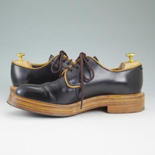 極美品★(英)バーカー 7F【★希少!!トリプルソール仕様】FENWICK/プレーントゥ/Creative Collectionライン/BARKER★b040