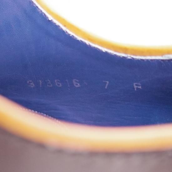 極美品★(英)バーカー 7F【★希少!!トリプルソール仕様】FENWICK/プレーントゥ/Creative Collectionライン/BARKER★b040