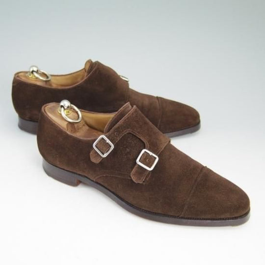 美品★クロケット&ジョーンズ UK6.5/US7D【★ブルックスブラザーズ別注/Peal&co BROOKS BROTHERS/341ラスト】Crockett&Jones★b041