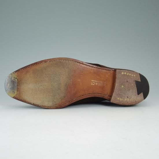 美品★クロケット&ジョーンズ UK6.5/US7D【★ブルックスブラザーズ別注/Peal&co BROOKS BROTHERS/341ラスト】Crockett&Jones★b041