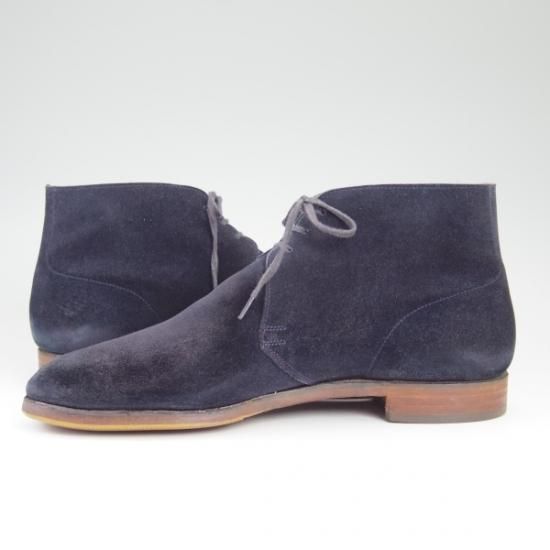 極上★クロケット&ジョーンズ 8.5E【★トレーディングポスト別注/Trading Post/チャッカ/ブーツ/CHUKKA/スエード】Crockett&Jones★b048