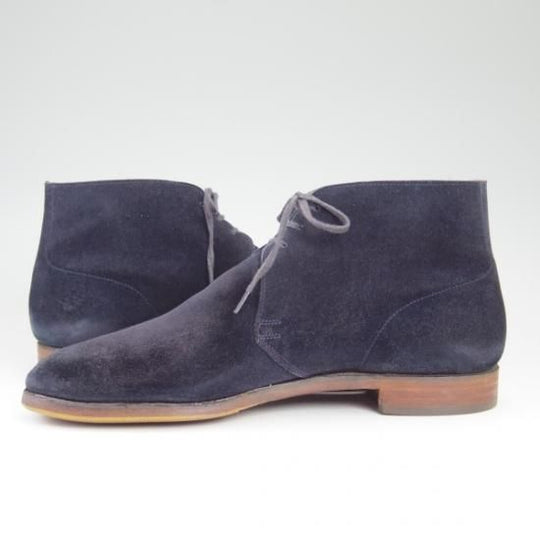 極上★クロケット&ジョーンズ 8.5E【★トレーディングポスト別注/Trading Post/チャッカ/ブーツ/CHUKKA/スエード】Crockett&Jones★b048