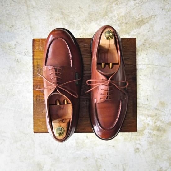 極上★パラブーツ SIZE 7.5【★シャンボード/CHAMBORD/旧ロゴ/TEXソール/Uチップ】Paraboot★b050