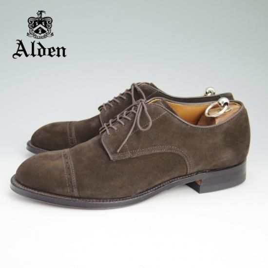 Alden 8D モディファイドラスト ストームウェルト キャップドパンチトゥ Alden 8D モディファイドラスト ストームウェルト キャップド