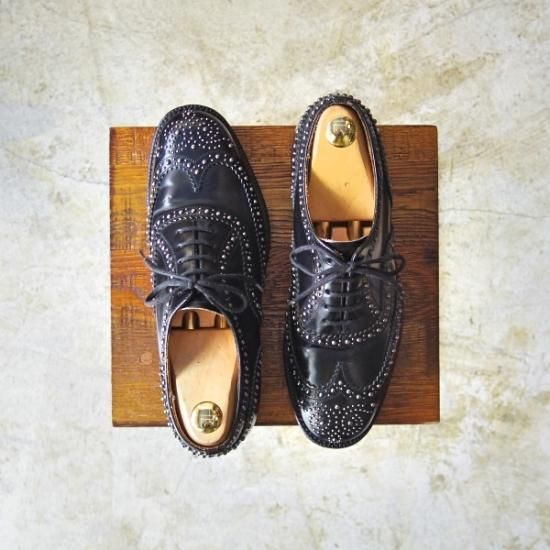 Church's Burwood 2 S 新品 60F 美品☆チャーチ 60F/UK6【☆バーウッド/スタッズ/BURWOOD 2S/81ラスト