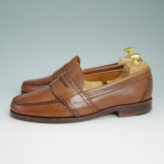 極美品★(米製)ランコート US7.5E【★ラルフローレン別注】Ralph Lauren/コインローファー/RANCOURT★b057