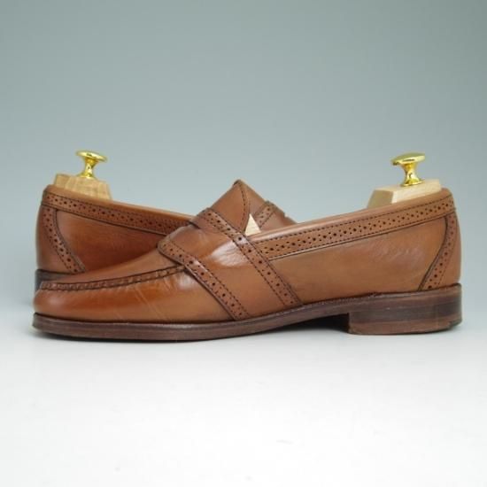 極美品★(米製)ランコート US7.5E【★ラルフローレン別注】Ralph Lauren/コインローファー/RANCOURT★b057