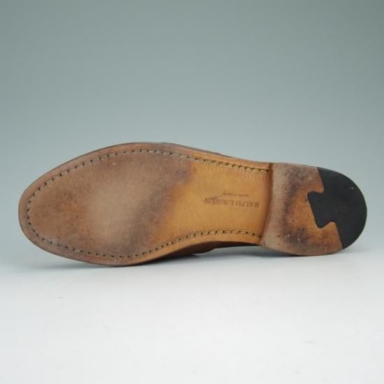極美品★(米製)ランコート US7.5E【★ラルフローレン別注】Ralph Lauren/コインローファー/RANCOURT★b057