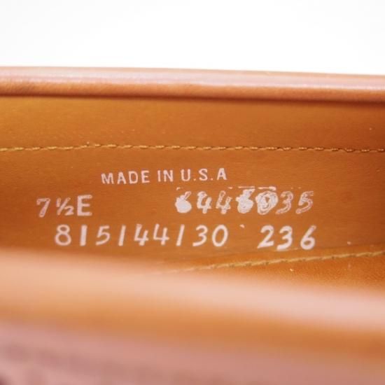 極美品★(米製)ランコート US7.5E【★ラルフローレン別注】Ralph Lauren/コインローファー/RANCOURT★b057