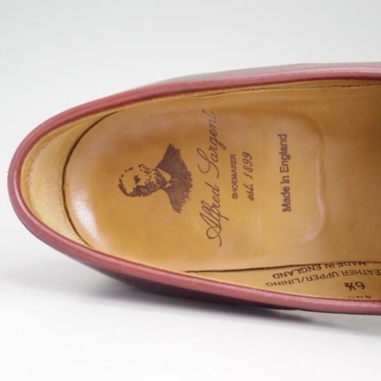 極上☆アルフレッドサージェント UK6.5【☆コインローファー