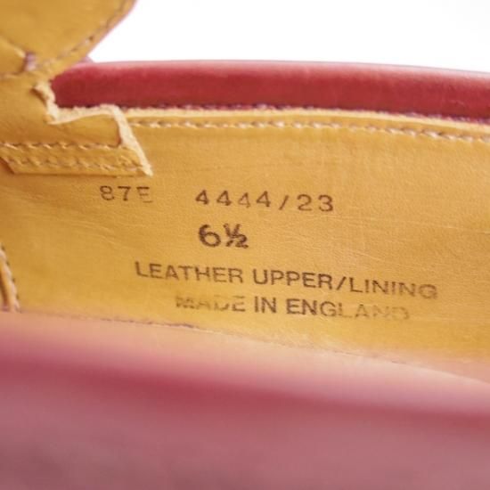 極上★アルフレッドサージェント UK6.5【★コインローファー】サージェント/Alfred Sargent★b059