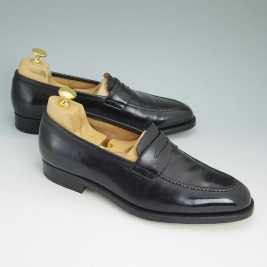 ★信義 UK6.5程度【★オーダー品/コインローファー】関 信義/靴のハシモト★b060