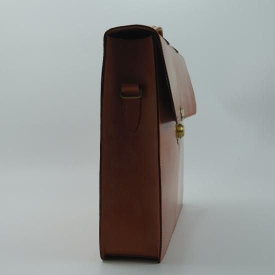 美品★(英)デインズ&ハザウェイ【★ブライドルレザー仕様】DAINES&HATHAWAY/ブリーフケース/茶/メンズ ビジネス バッグ★N4791