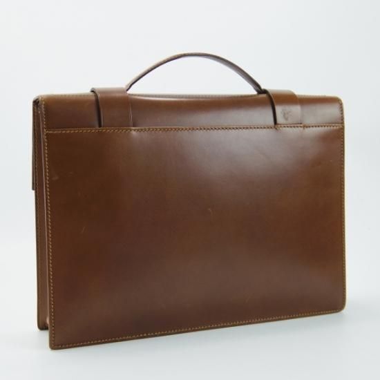 美品✨サルヴァトーレフェラガモ ブリーフケース ブラウン レザー ゴールド金具 美品✨サルヴァトーレフェラガモ ブリーフケース ブラウン