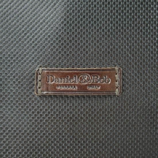 極上★ダニエル&ボブ/Daniel&Bob【★鞄】黒×茶/ブリーフトート/トートバッグ/ブリーフケース/メンズ レザー バッグ/Daniel&Bob★N4796