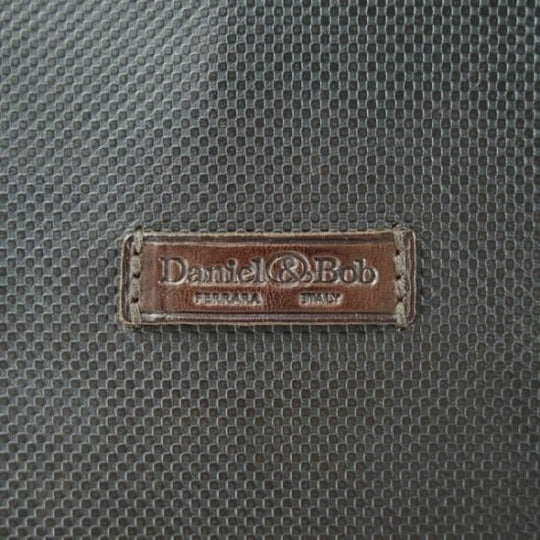 極上★ダニエル&ボブ/Daniel&Bob【★鞄】黒×茶/ブリーフトート/トートバッグ/ブリーフケース/メンズ レザー バッグ/Daniel&Bob★N4796