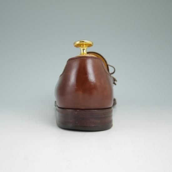 TANINO CRISCIタニノクリスチー ブラウンレザー タッセルローファー タニノクリスチー SIZE 7.5【デッドストック品☆タッセルローファー